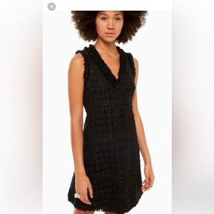 Kate spade Tweed dress black mini size 4
